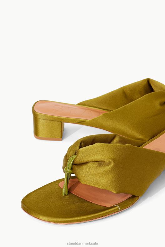 STAUD Kvinder dahlia sandal satin LR4T887 sko oliven