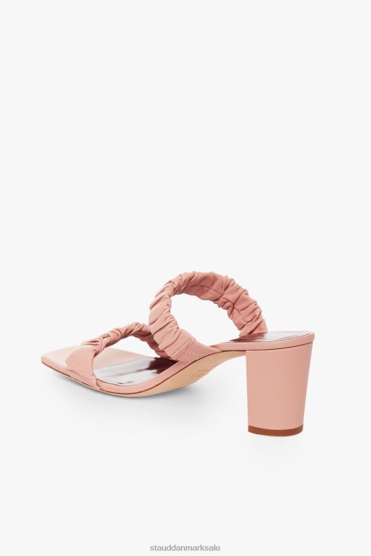 STAUD Kvinder frankie rynket sandal LR4T894 sko mørk blush