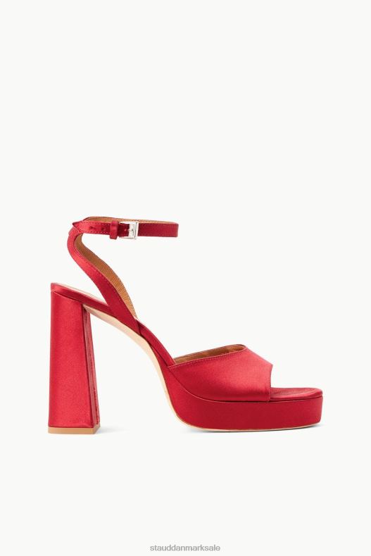 STAUD Kvinder solange platform LR4T748 tøj rubin satin
