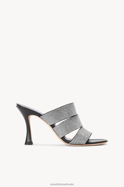 STAUD Kvinder sonny rhinestone sandal LR4T903 sko sort rhinsten