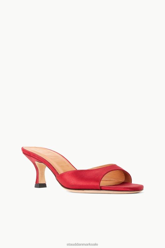 STAUD Kvinder brigitte muldyr LR4T941 sko rubin satin