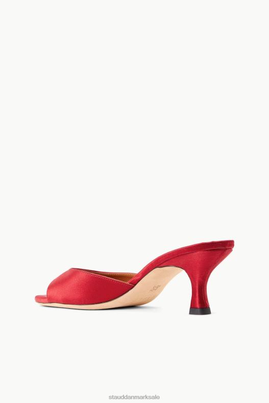 STAUD Kvinder brigitte muldyr LR4T941 sko rubin satin