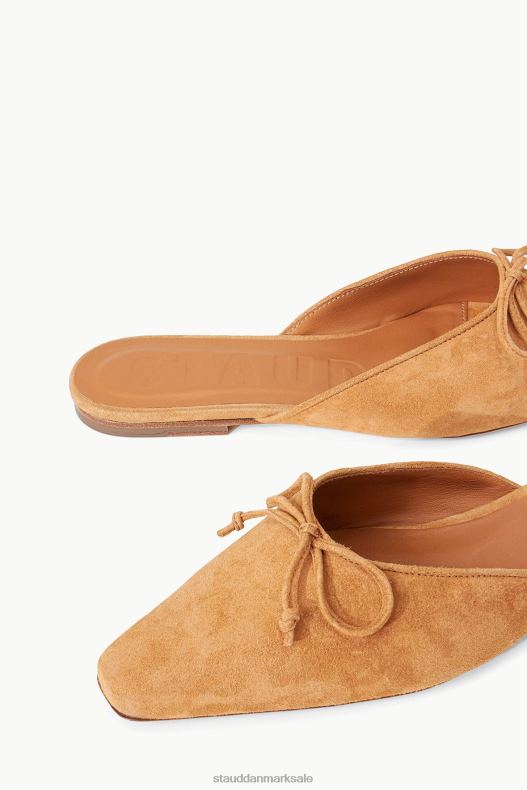 STAUD Kvinder gina muldyr LR4T954 sko cashew ruskind