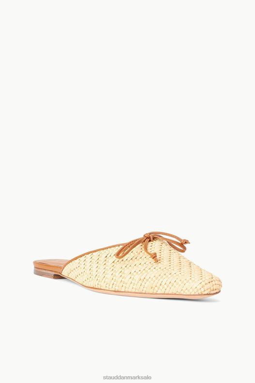 STAUD Kvinder gina mule raffia LR4T957 sko naturlig