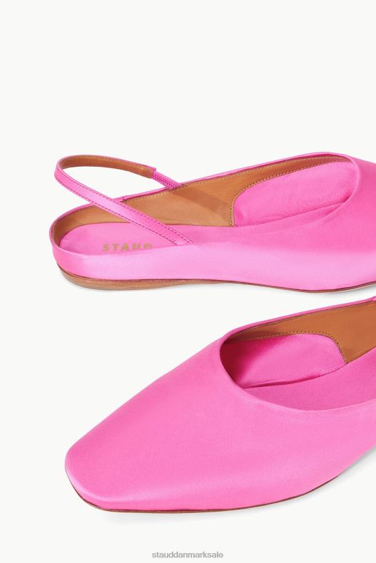 STAUD Kvinder janine muldyr satin LR4T948 sko blomst