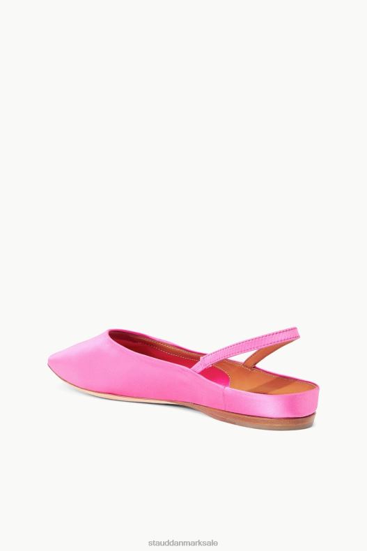 STAUD Kvinder janine muldyr satin LR4T948 sko blomst