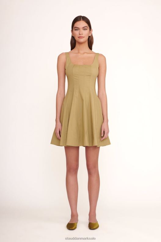 STAUD Kvinder janine muldyr satin LR4T952 sko oliven