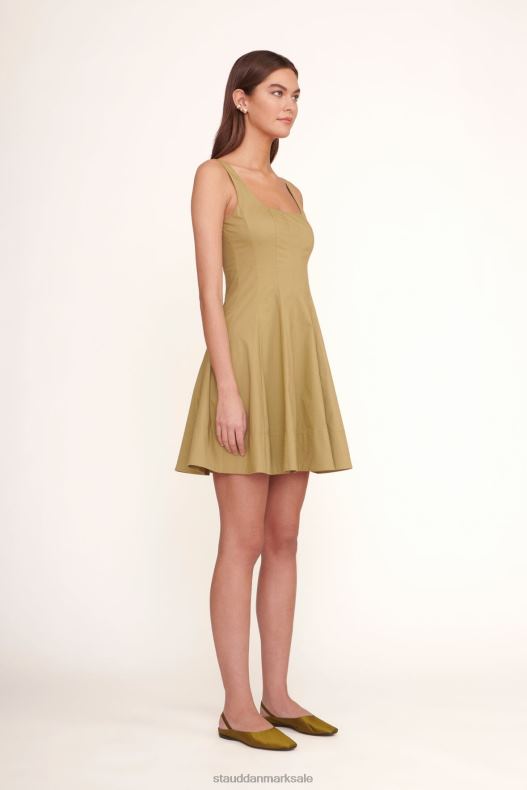 STAUD Kvinder janine muldyr satin LR4T952 sko oliven