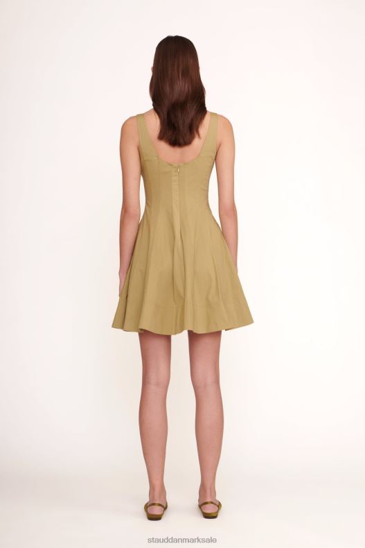 STAUD Kvinder janine muldyr satin LR4T952 sko oliven