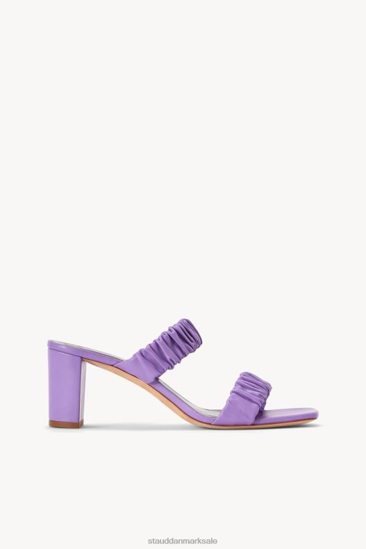 STAUD Kvinder frankie rynket sandal LR4T935 sko lilla