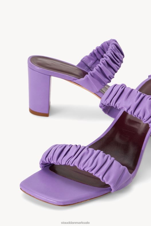 STAUD Kvinder frankie rynket sandal LR4T935 sko lilla