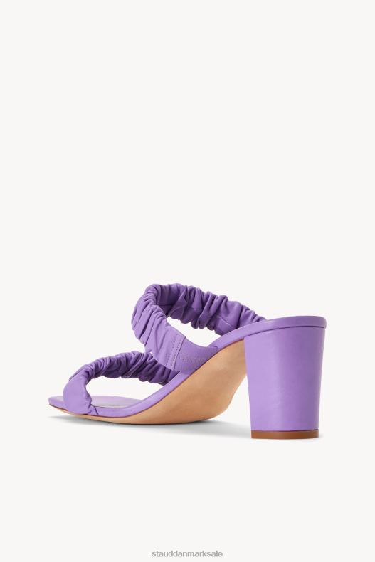 STAUD Kvinder frankie rynket sandal LR4T935 sko lilla
