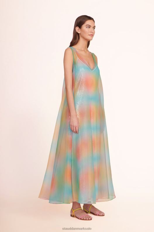STAUD Kvinder laurbær sandal LR4T913 sko citron multi
