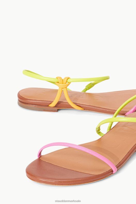 STAUD Kvinder laurbær sandal LR4T913 sko citron multi