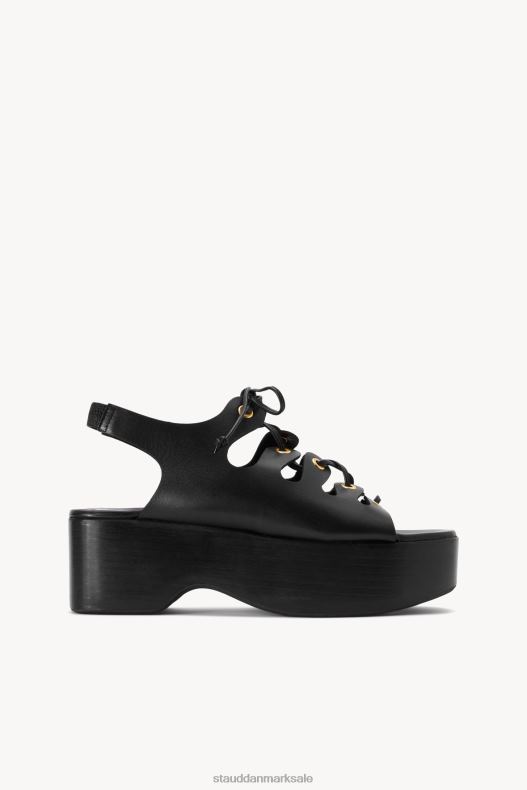 STAUD Kvinder quinn platform sandal LR4T959 sko sort