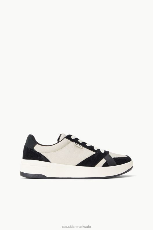 STAUD + KEDS Kvinder banesneakeren LR4T861 sko sort creme