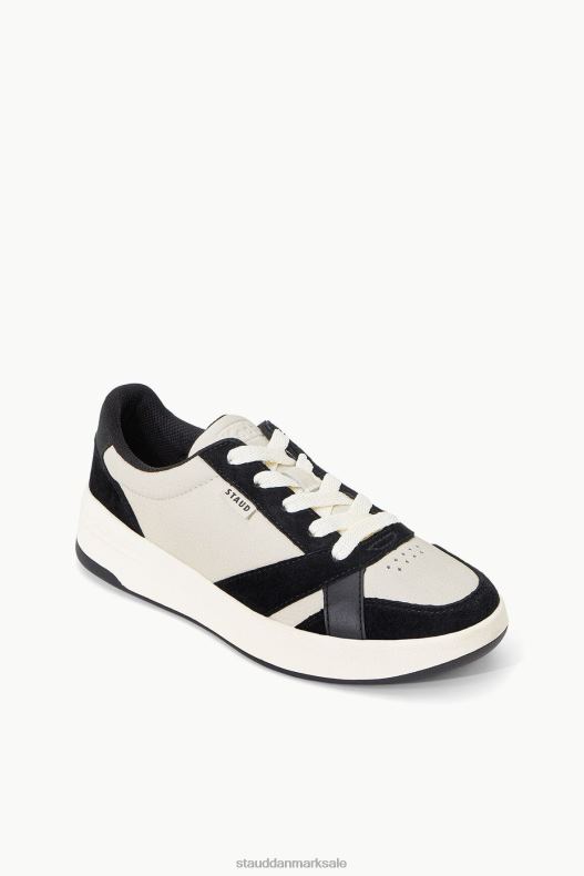 STAUD + KEDS Kvinder banesneakeren LR4T861 sko sort creme