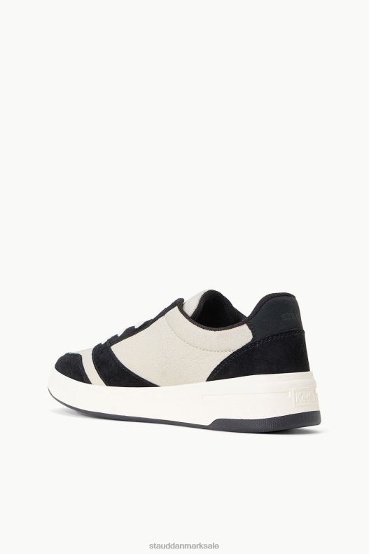 STAUD + KEDS Kvinder banesneakeren LR4T861 sko sort creme