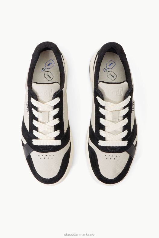 STAUD + KEDS Kvinder banesneakeren LR4T861 sko sort creme
