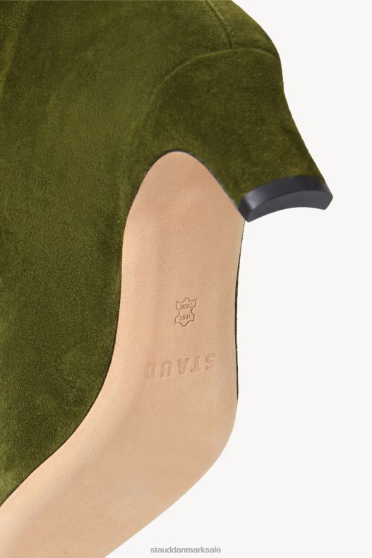 STAUD Kvinder wally støvle ruskind LR4T968 sko oliven