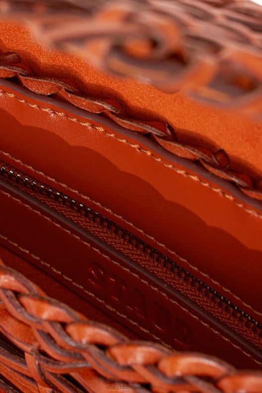 STAUD Kvinder akut vævet crossbody taske LR4T704 tøj tan