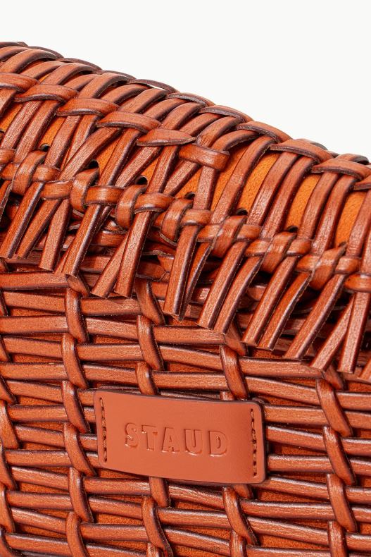 STAUD Kvinder akut vævet crossbody taske LR4T704 tøj tan