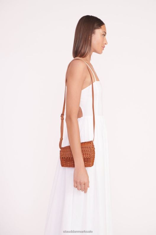 STAUD Kvinder akut vævet crossbody taske LR4T704 tøj tan