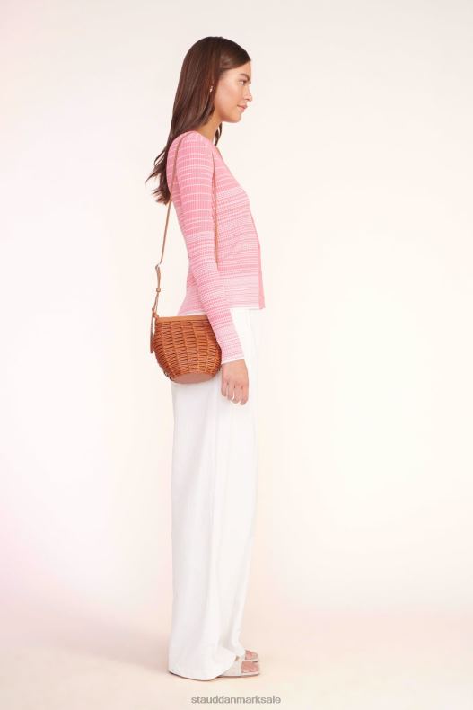 STAUD Kvinder anouk vævet crossbody taske LR4T650 tøj tan