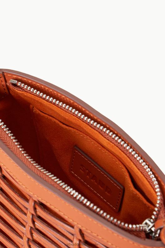 STAUD Kvinder anouk vævet crossbody taske LR4T650 tøj tan