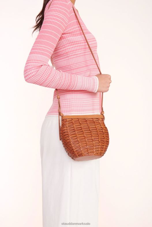 STAUD Kvinder anouk vævet crossbody taske LR4T650 tøj tan