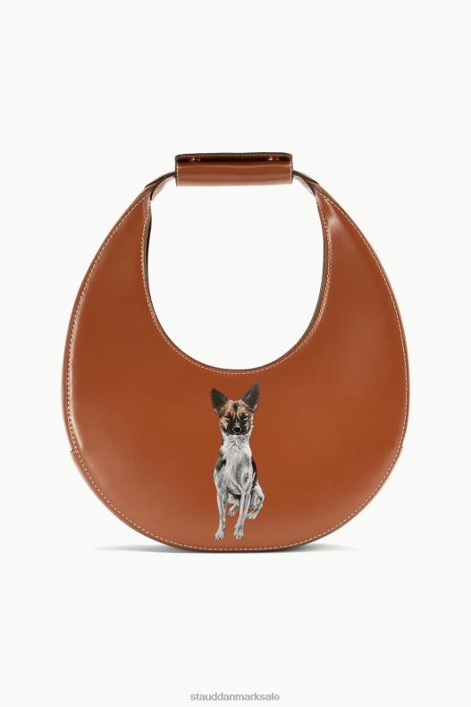 STAUD Kvinder brugerdefineret moon bag LR4T1019 tilbehør tan