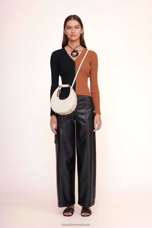 STAUD Kvinder mini moon bag LR4T812 tilbehør fløde
