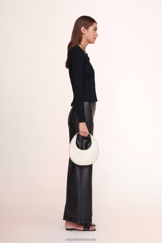 STAUD Kvinder mini moon bag LR4T812 tilbehør fløde