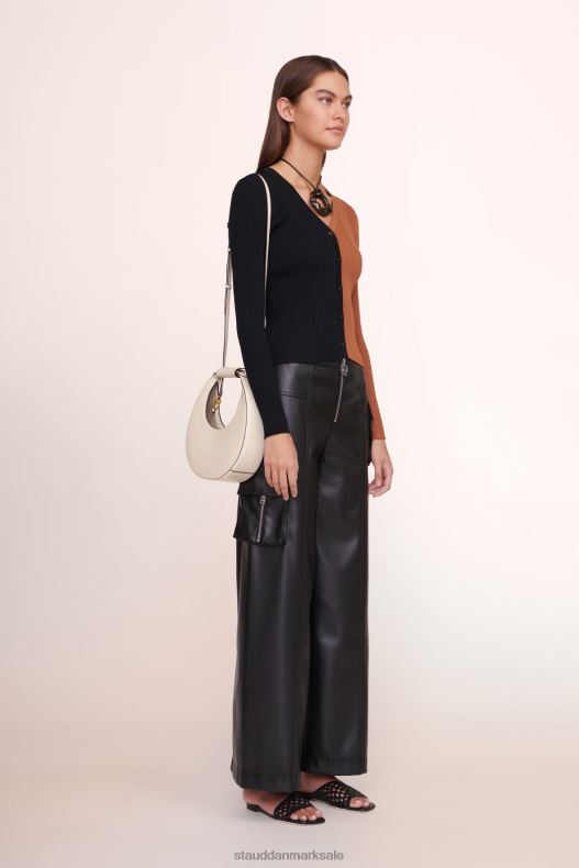 STAUD Kvinder mini moon bag LR4T812 tilbehør fløde