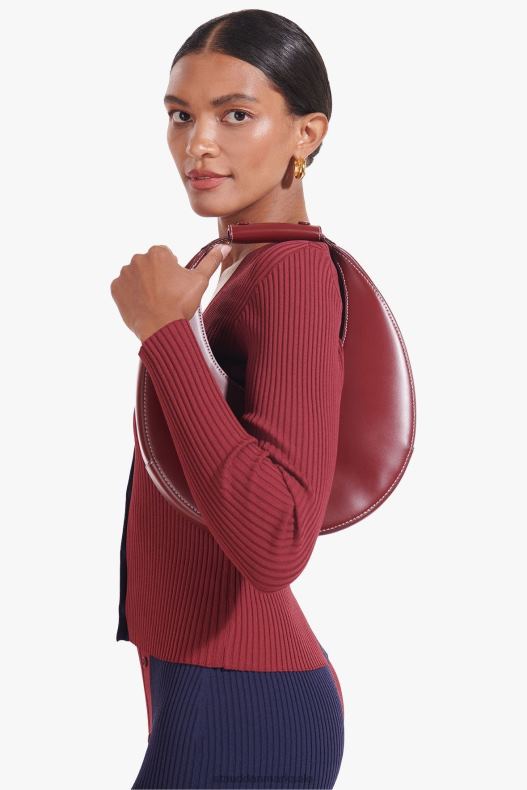 STAUD Kvinder moon bag LR4T758 tilbehør hindbær