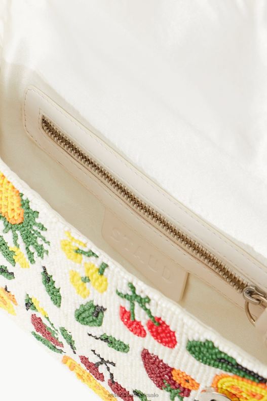 STAUD Kvinder tommy beaded taske LR4T716 tøj frugtsalat