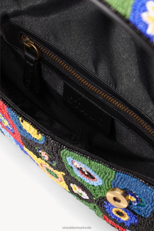 STAUD Kvinder tommy beaded taske LR4T717 tøj sort millefiori