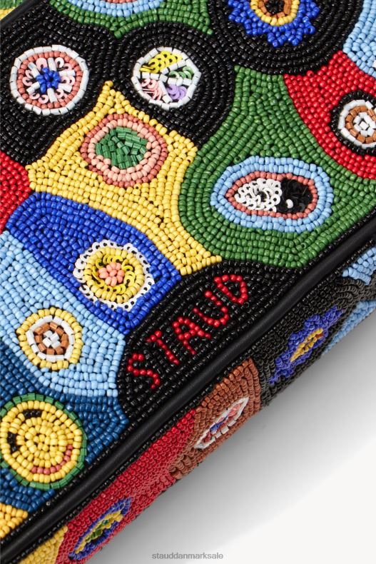 STAUD Kvinder tommy beaded taske LR4T717 tøj sort millefiori