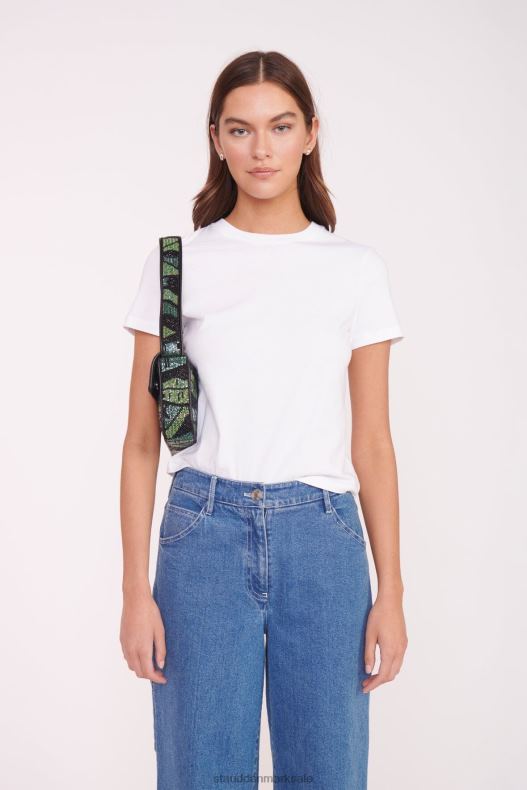 STAUD Kvinder tommy beaded taske LR4T721 tøj grøn palme