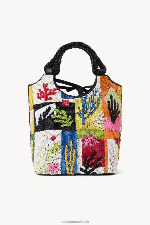 STAUD Kvinder kuttetaske med perler LR4T807 tilbehør koral patchwork