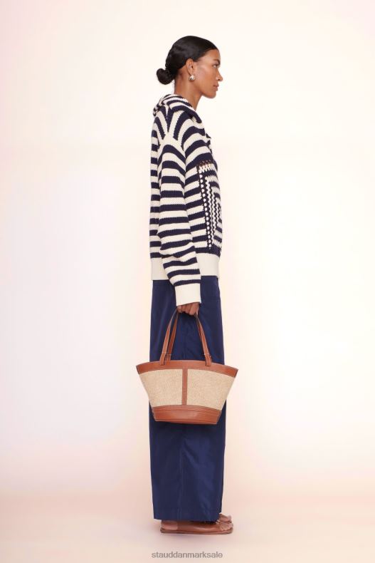 STAUD Kvinder henri petite raffia tote LR4T789 tilbehør naturlig tan