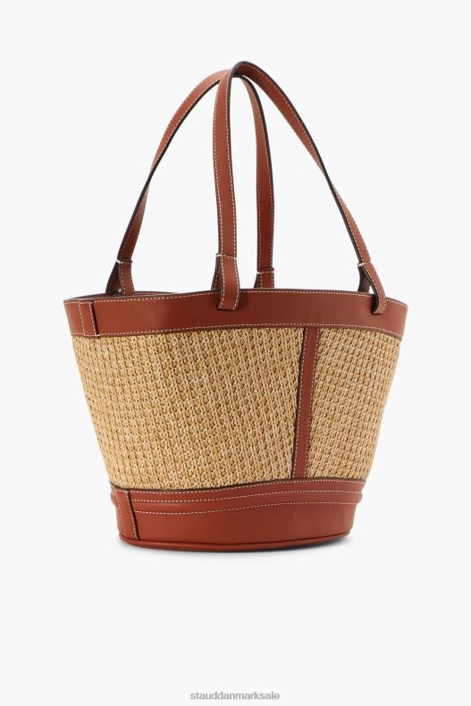 STAUD Kvinder henri petite raffia tote LR4T789 tilbehør naturlig tan