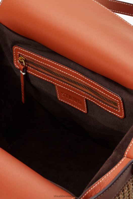 STAUD Kvinder henri petite raffia tote LR4T789 tilbehør naturlig tan