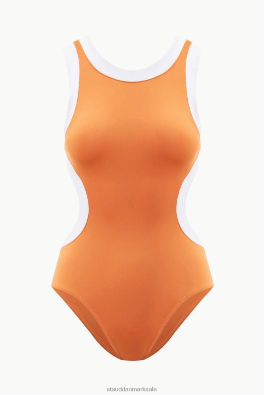 STAUD Kvinder dolce ét stykke LR4T637 tøj nektarin hvid