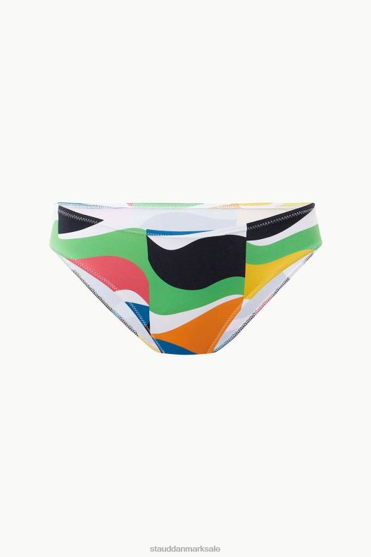 STAUD Kvinder gemma bikini underdel LR4T670 tøj marmorbølge