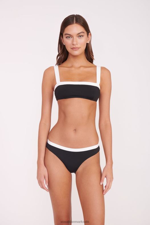 STAUD Kvinder gemma bikini underdel LR4T671 tøj sort hvid