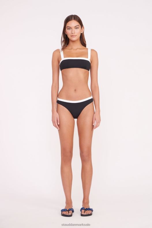 STAUD Kvinder gemma bikini underdel LR4T671 tøj sort hvid