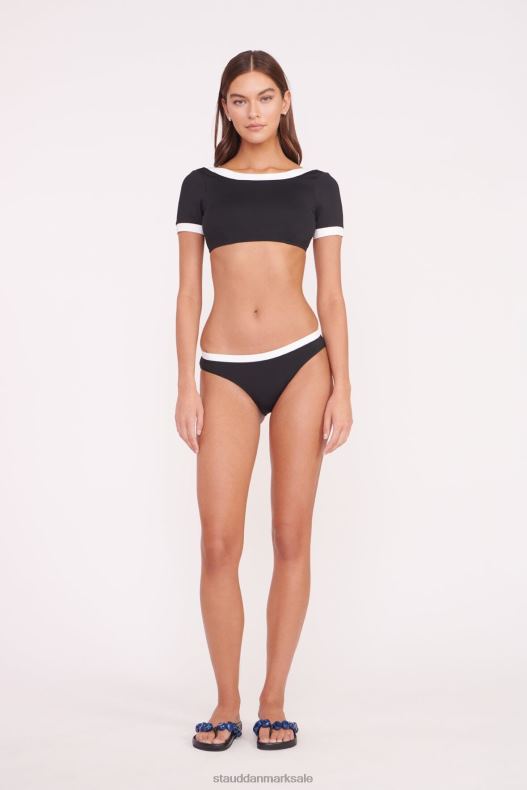STAUD Kvinder gemma bikini underdel LR4T671 tøj sort hvid