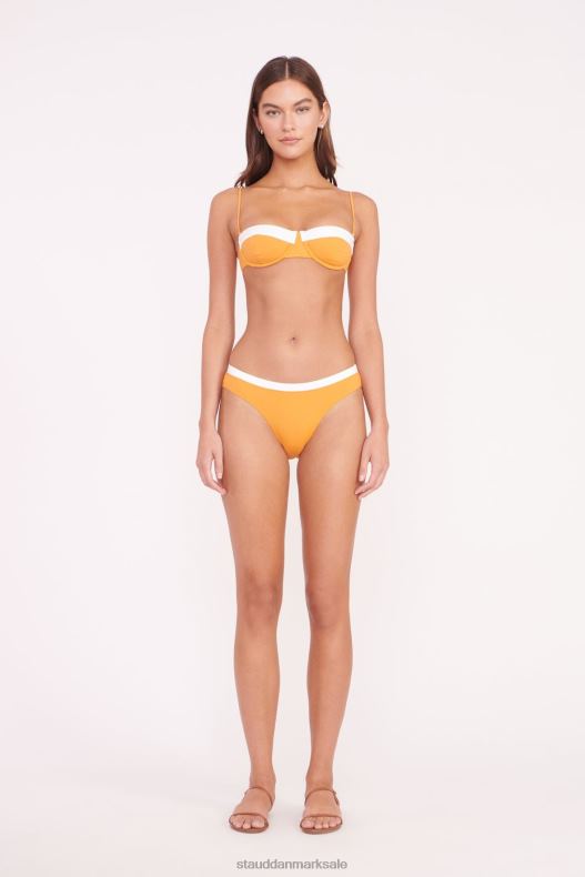 STAUD Kvinder gemma bikini underdel LR4T674 tøj nektarin hvid