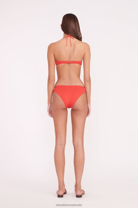 STAUD Kvinder gemma bikini underdel LR4T675 tøj rubin